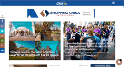 Desktop Screenshot of clickfozdoiguacu.com.br